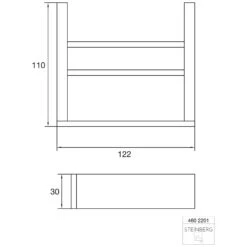 Steinberg Serie 460 Seifenhalter