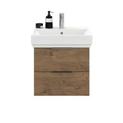 Steinkamp Living 2.0 / GROHE Cube Waschtisch 60 Cm Mit Unterschrank 57 Cm Inkl. Raumsparsiphon