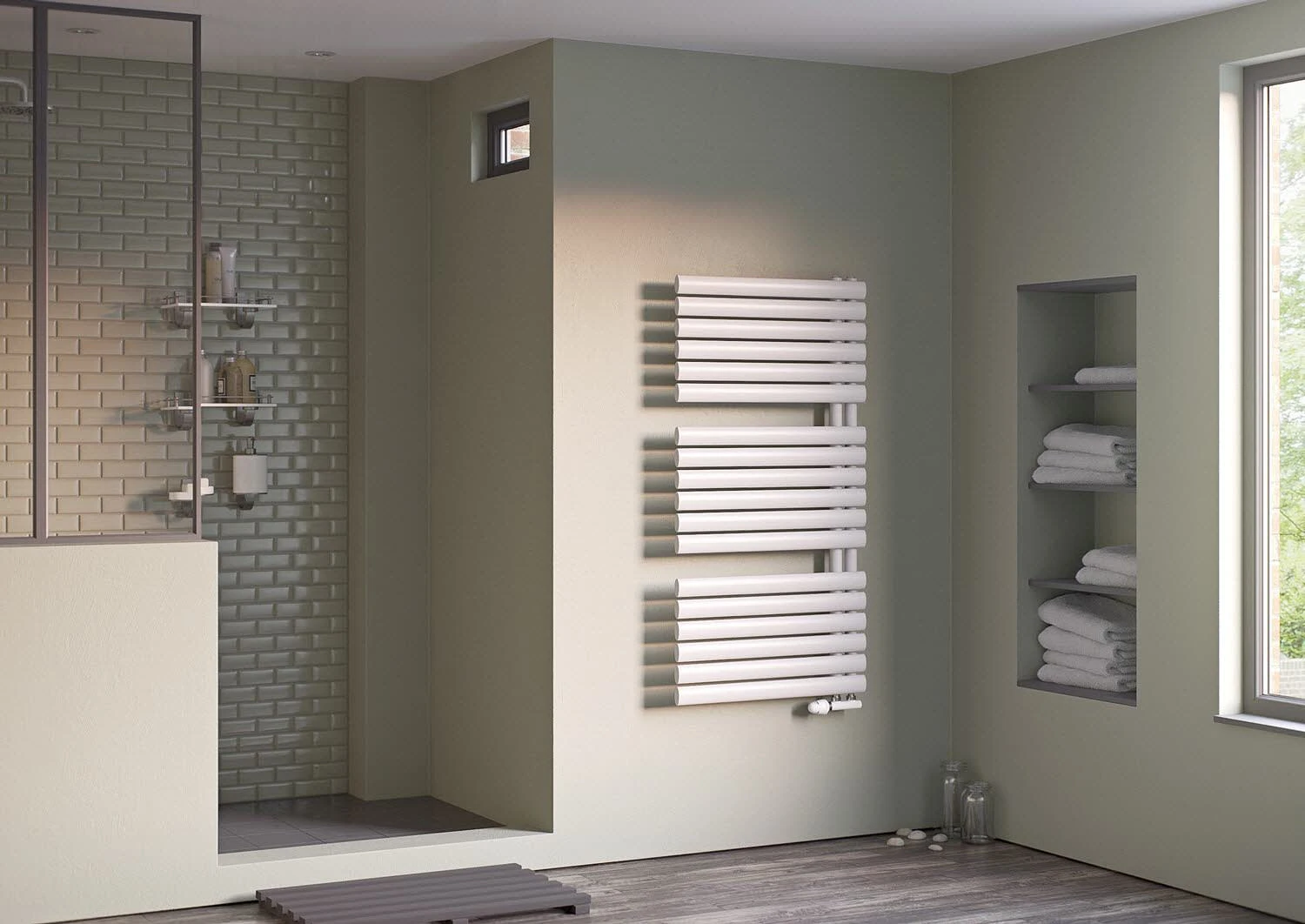 Sturotec Bath 2 Badheizkörper 60 X 81,6 Cm Öffnung Links