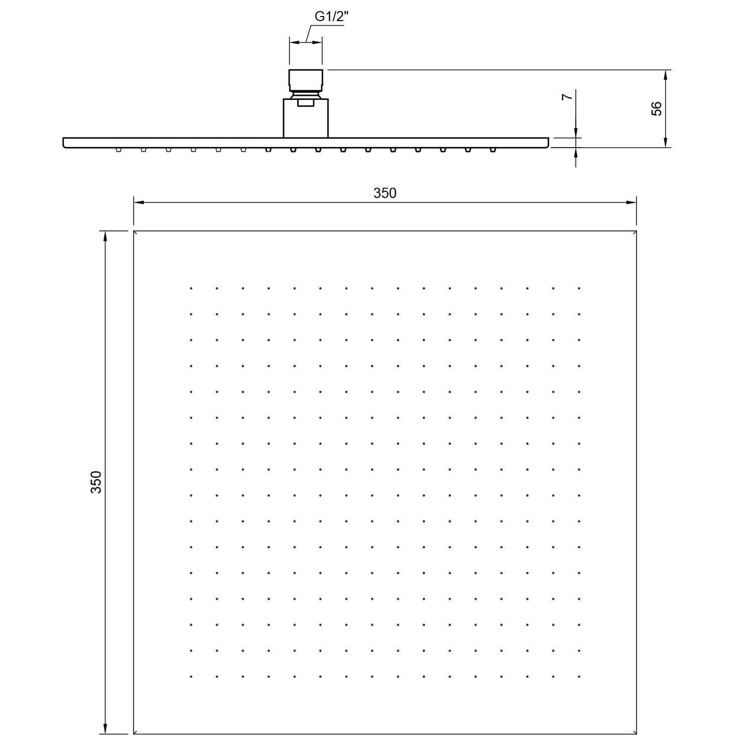 Villeroy & Boch Universal Showers Regenbrause 35 X 35 Cm – Bild 3