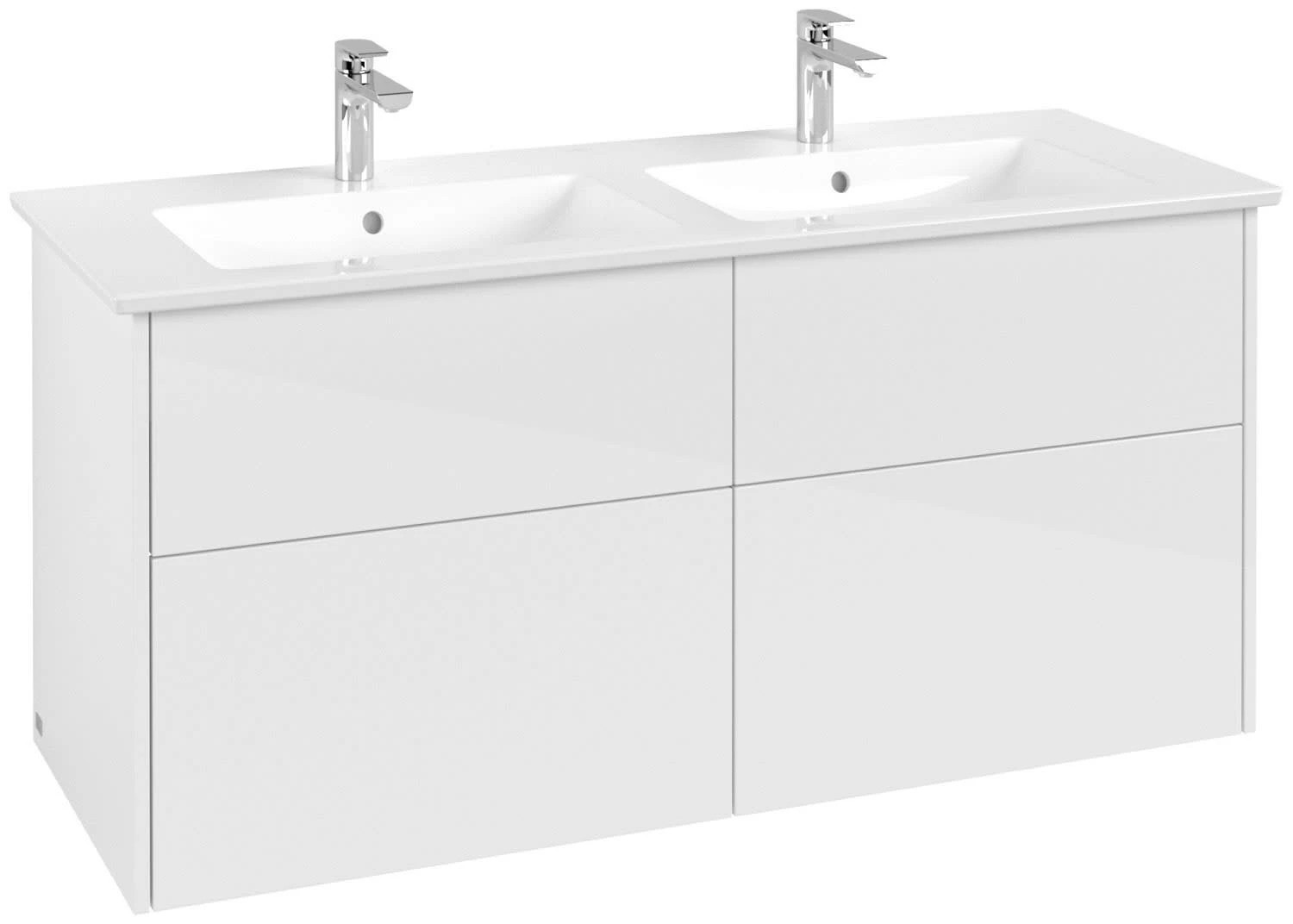 Villeroy & Boch Finero Waschtischunterschrank 130 Cm Mit Doppelwaschtisch, 4 Auszüge – Bild 8
