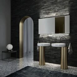 Zierath CHARISMA LED-Lichtspiegel 100 X 80 Cm Mit Easy-Touch-Display, PRO Lichttechnik