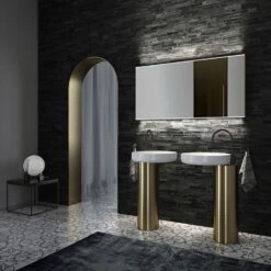 Zierath CHARISMA LED-Lichtspiegel 180 X 80 Cm Mit Raumschalter, Einfache Lichttechnik