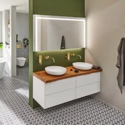 Zierath GATE LED-Lichtspiegel 200 X 70 Cm Mit Easy-Touch-Display, Premium